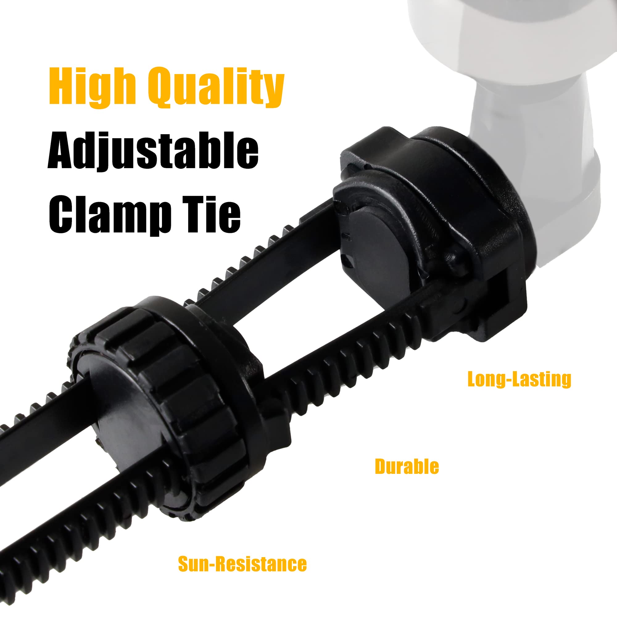 CyclingDeal Adjustable Clamp Tie Bike Bell Bicycle Horn 360 Degree Rotatable Bracket Universal Fit Design– Ideal for Road MTB Hybrid and E-Bikes - Loud Clear Crisp Sound - Image 5