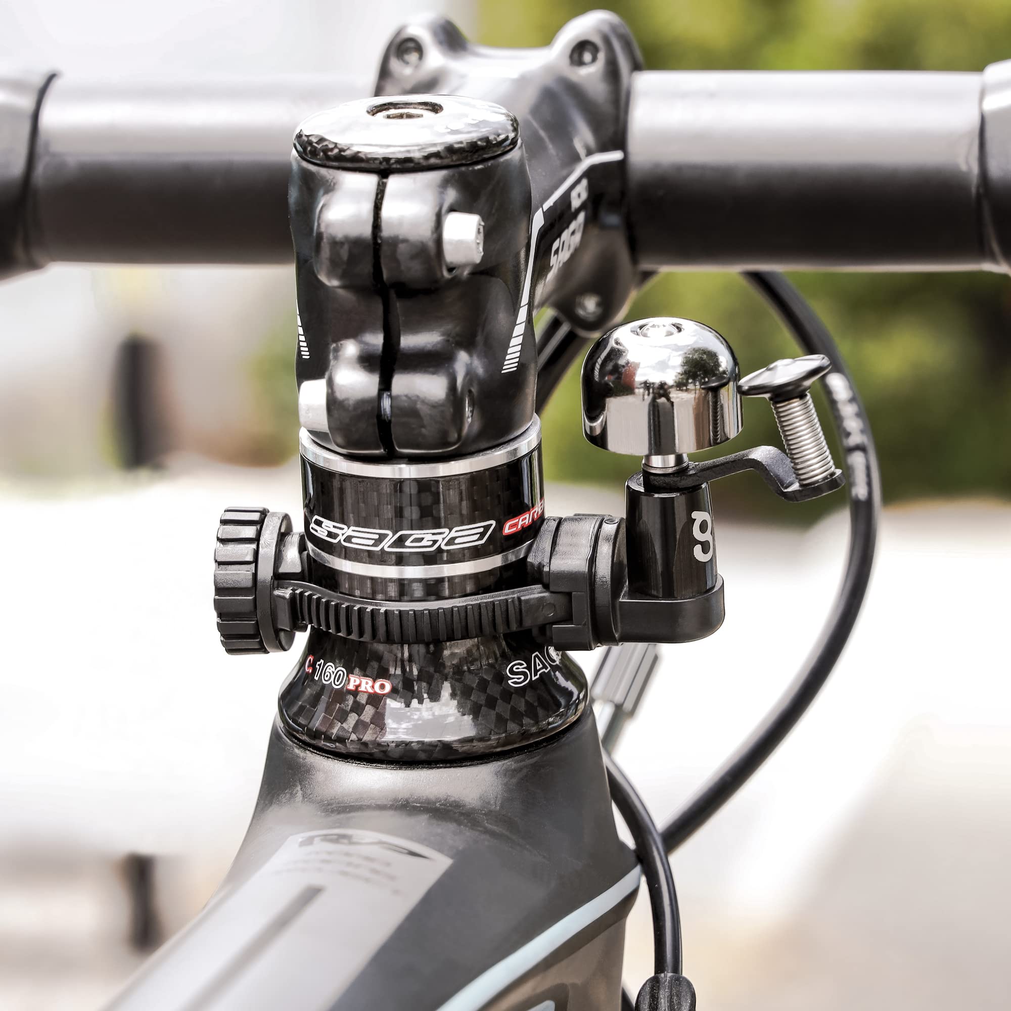 CyclingDeal Adjustable Clamp Tie Bike Bell Bicycle Horn 360 Degree Rotatable Bracket Universal Fit Design– Ideal for Road MTB Hybrid and E-Bikes - Loud Clear Crisp Sound - Image 8