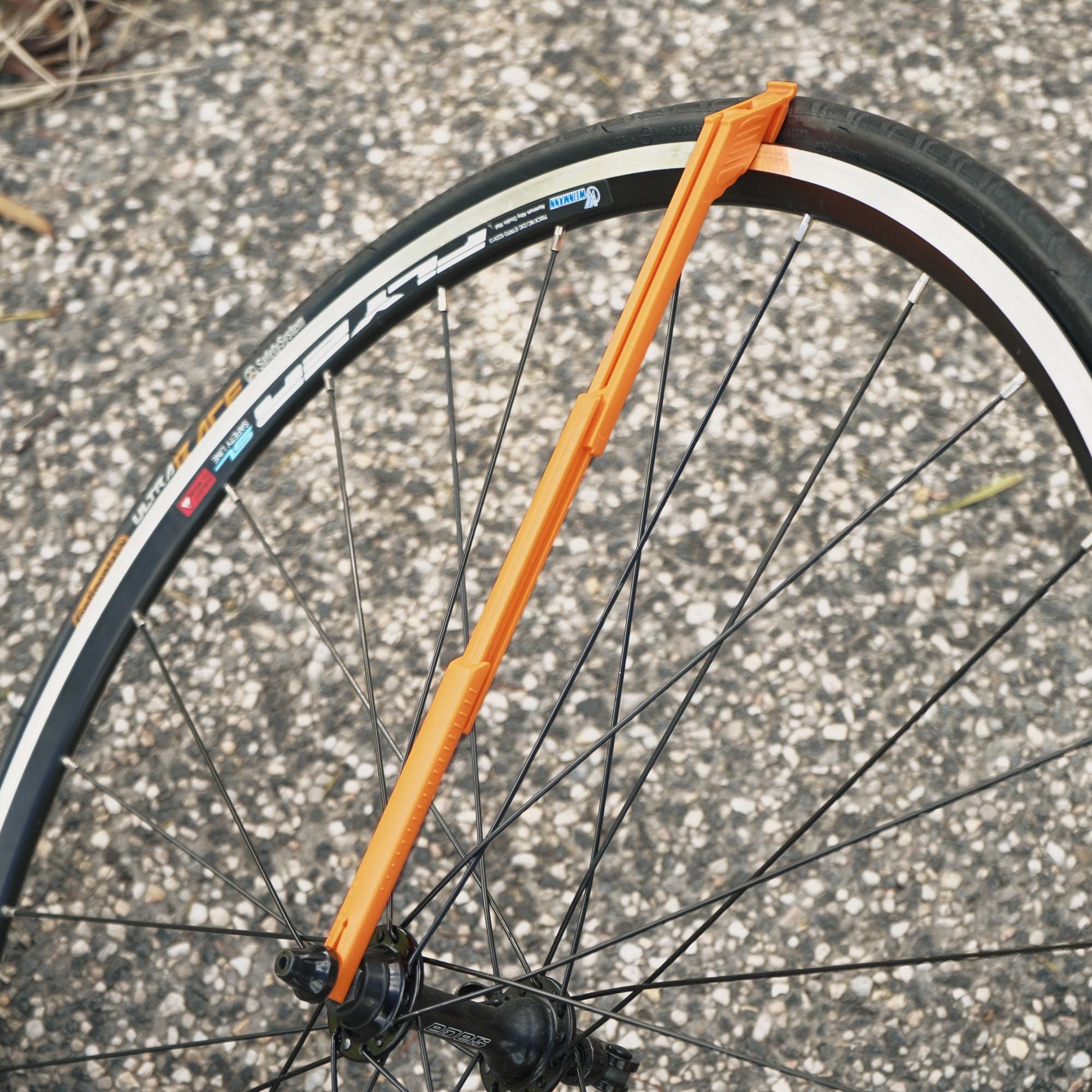 CyclingDeal Bicycle Bike Plastic Fiberglass Adjustable Tire Lever - Great to Remove Tire at Ease and Replace the Tubes Without Damaging the Wheels - Removing Install Tire with One Lever. - Image 5