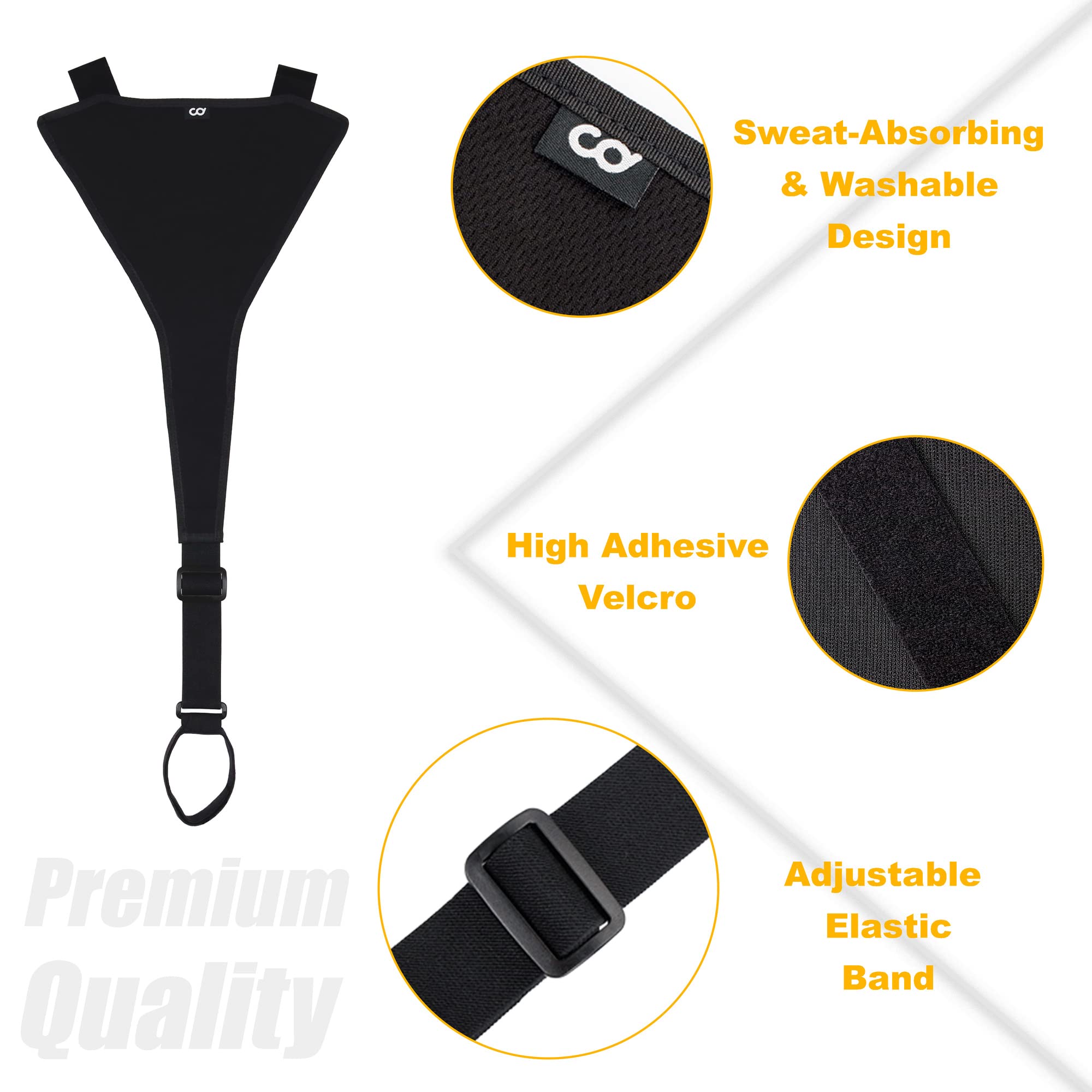 CyclingDeal Bicycle Frame Sweat Guard for Indoor Exercise Bike Trainers Peloton MTB & Road Bikes - Sweat Absorbing Net Frame Cover Protector with Washable Mesh - Prevent Training Bikes from Corrosion - Image 4