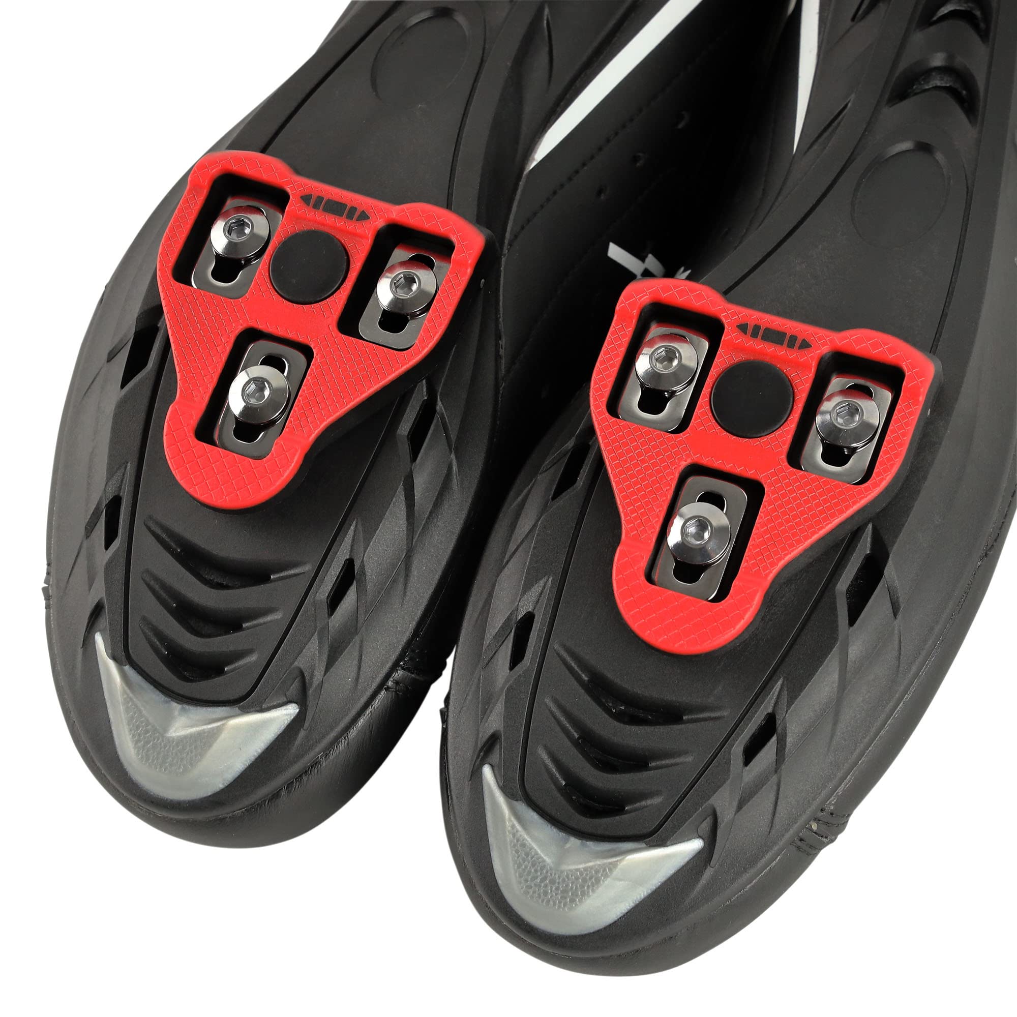 CyclingDeal Bicycle Road Bike Universal Cleat Mount Men's Cycling Shoes with 9-Degree Floating Look ARC Delta Compatible Cleats Compatible with Peloton Indoor Bikes Pedals - Image 4