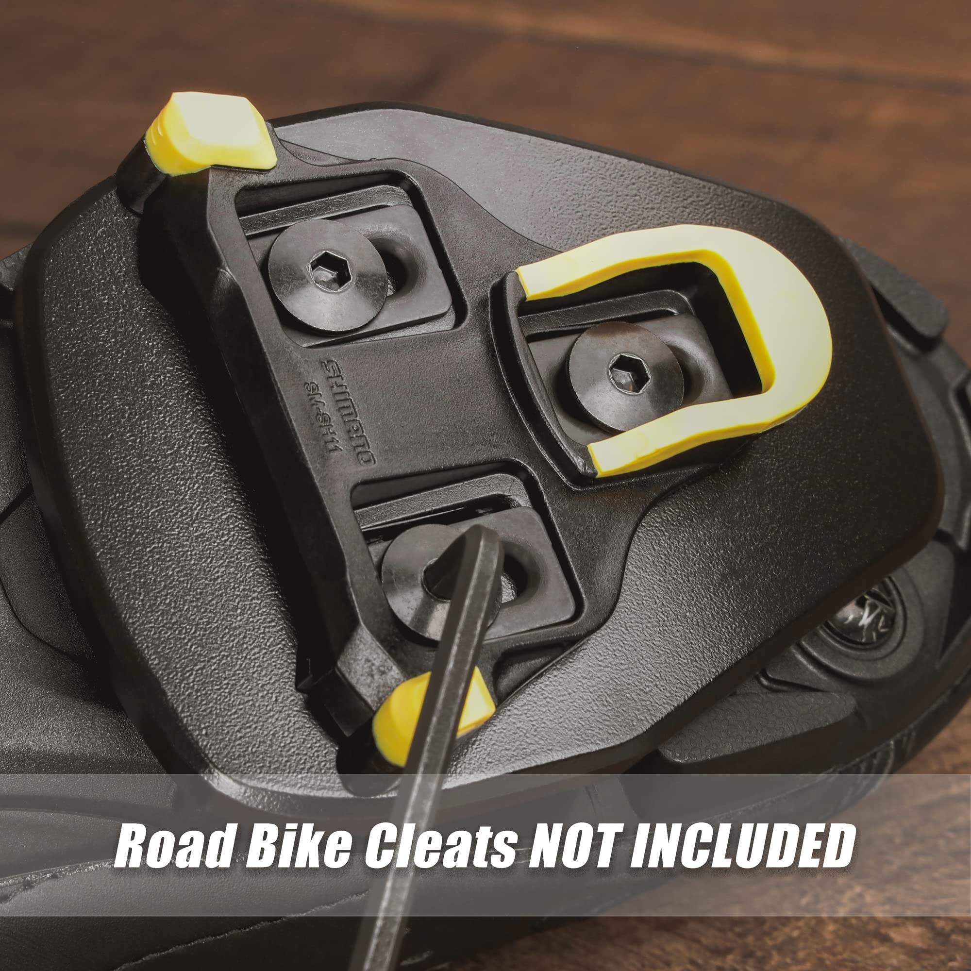 CyclingDeal Bicycle Shoes Cleats Adapters - for MTB Shoes to Use with Cleats of Road Bike Pedals - Compatible with Shimano SPD-SL, Look KEO & Look Delta - Converting Adapters ONLY - Image 8