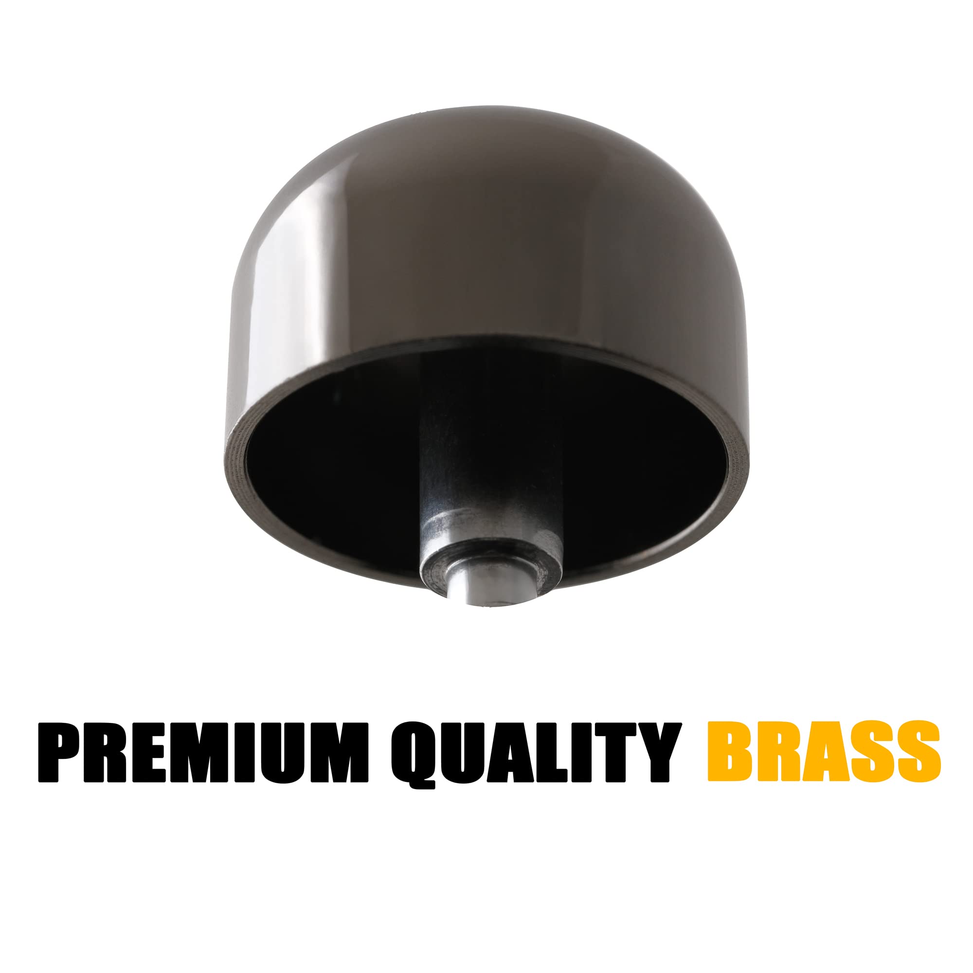 CyclingDeal Bike Bell Bicycle Horn - for MTB Road Cycling Hybrid E-Bikes Beach Cruisers Handlebars Size from 22mm to 32mm - Loud Clear Crisp Tone Sound Safety Brass Ring Bell with Adjustable Strap - Image 4