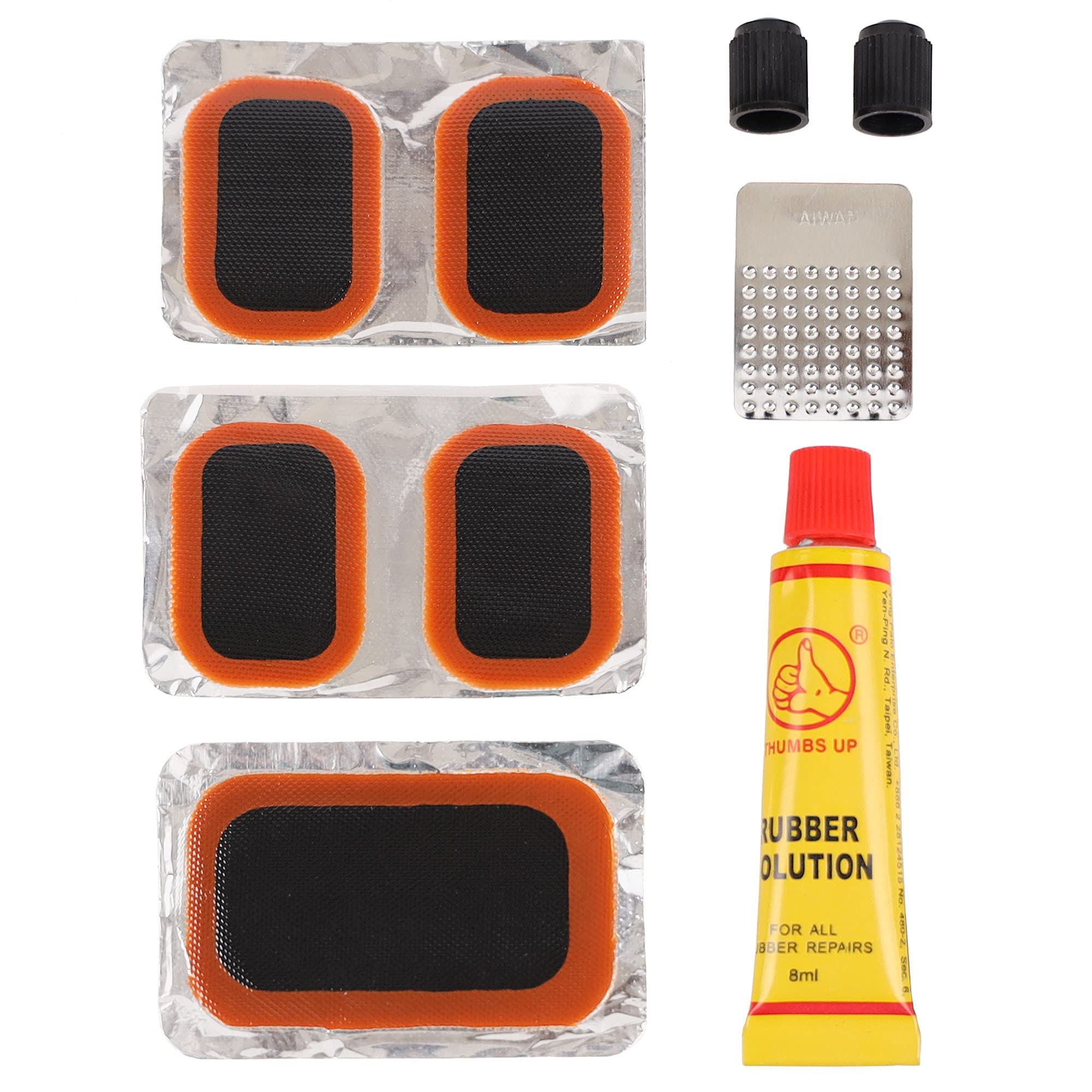 CyclingDeal Bike Bicycle Tyre Repair Maintenance Kit Including Tyre Lever, CO2 Inflator, Hand Tool, Tube Patch - Image 5