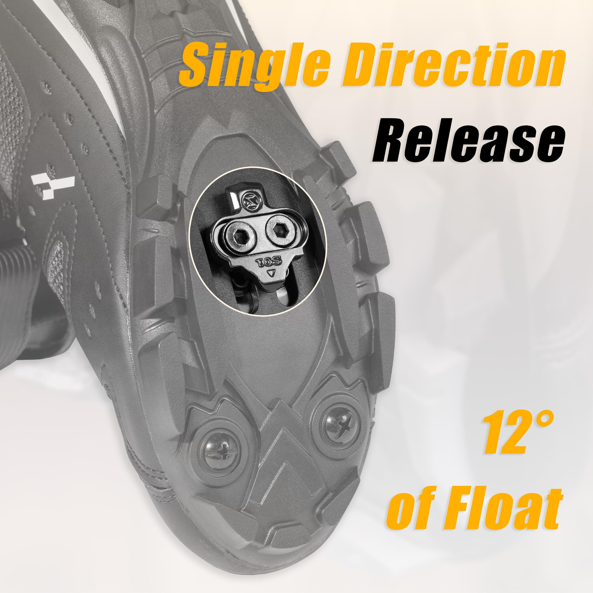 CyclingDeal Bike Cleats Compatible w/Shimano MTB SPD Pedals SM-SH51 & SM-SH56 | Single & Multi Release SPD Cleats for Cycling Shoes for Indoor Cycling Spinning & Plates for Mountain MTB Bicycle Shoes - Image 3