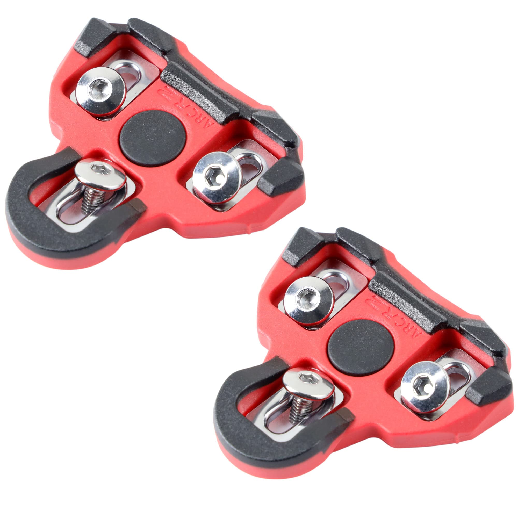 CyclingDeal Bike Cleats Compatible with Look Keo & Garmin Vector - Road Bike Bicycle Cleat Set with Wide Beam Design - Image 4