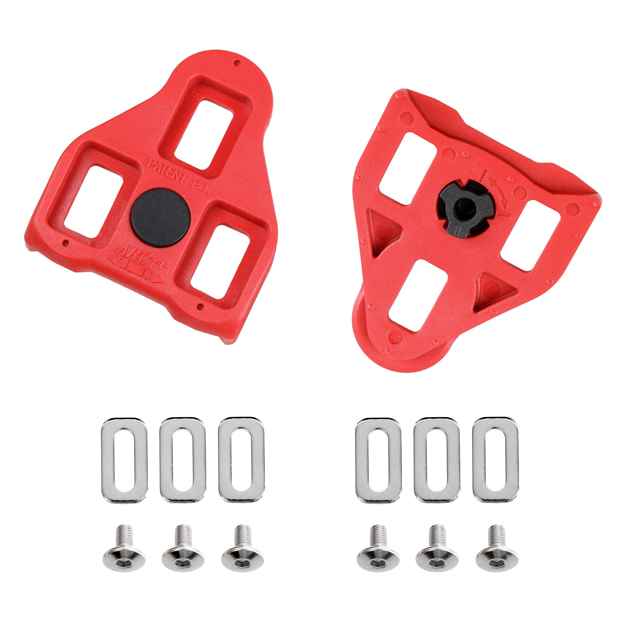 CyclingDeal Bike Cleats Compatible with Peloton & Look Delta - Indoor Cycling & Road Bike Bicycle Cleats Set - Compatible with Indoor Exercise Bikes Pedals & Shoes - Image 4