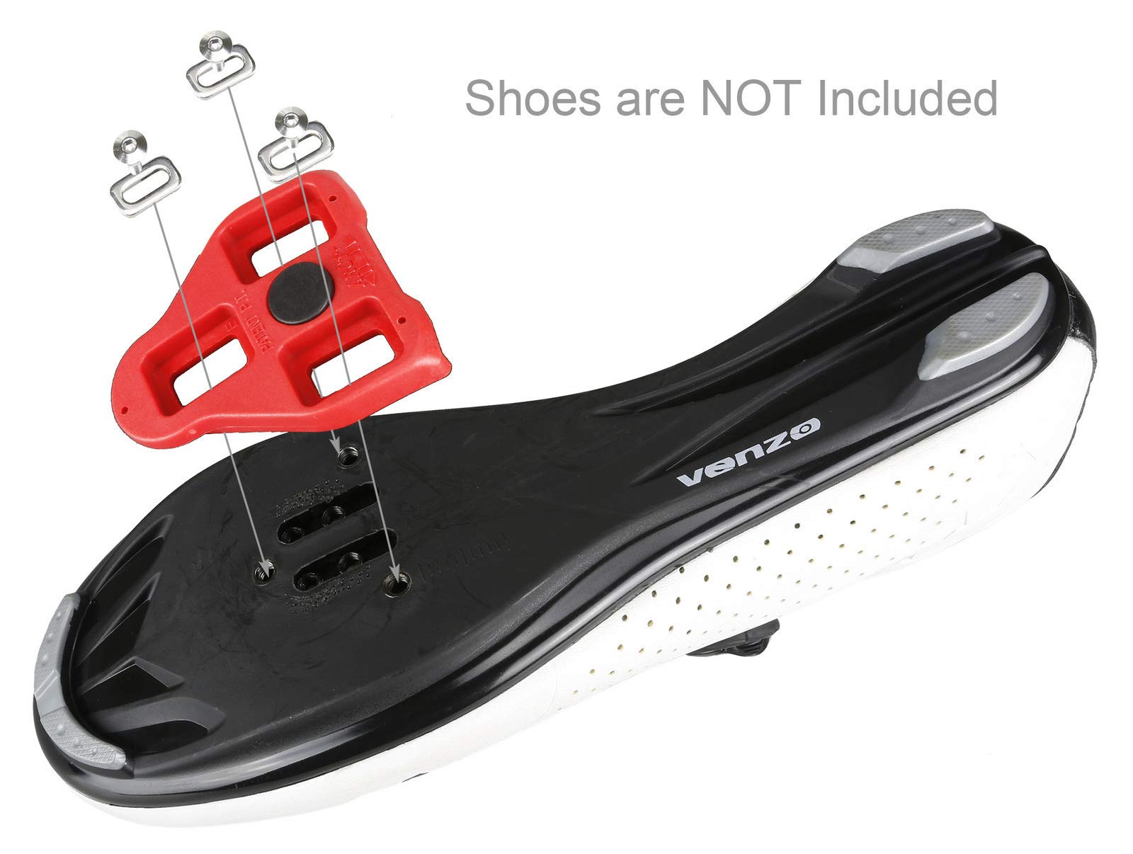 CyclingDeal Bike Cleats Compatible with Peloton & Look Delta - Indoor Cycling & Road Bike Bicycle Cleats Set - Compatible with Indoor Exercise Bikes Pedals & Shoes - Image 5
