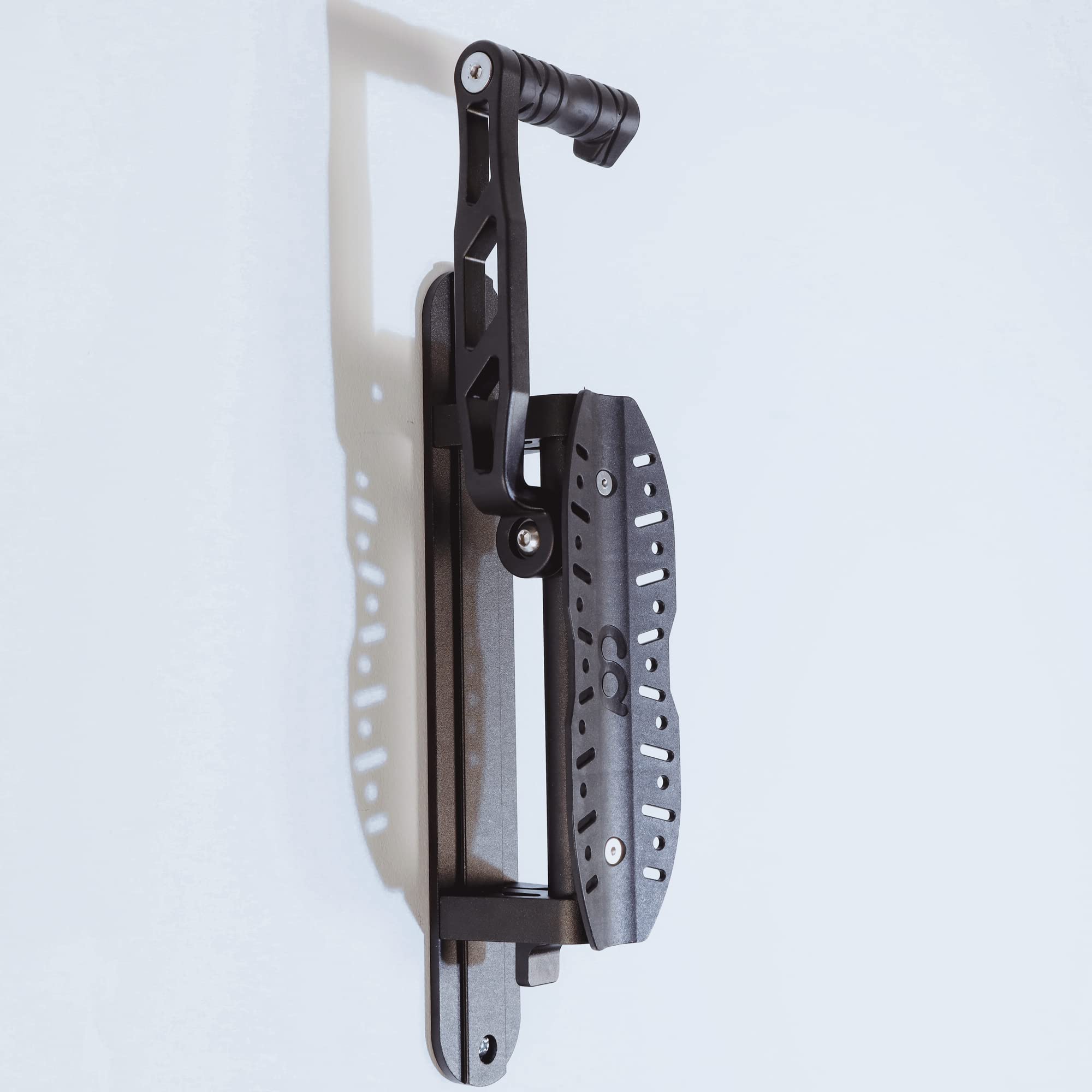 CyclingDeal Bike Swivel Wall Hanger with Rear Wheel Pad Stopper - Adjustable & Foldable Indoor Storage Hook Organizer - Safe & Secure for Storing MTB, Road Bicycles in Garage or Home - 2 Pack - Image 8