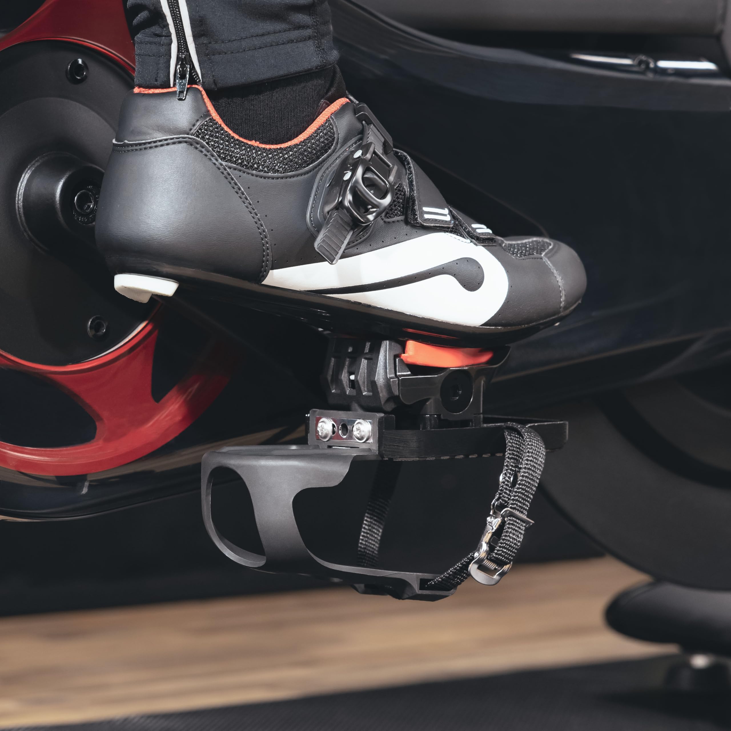 CyclingDeal Toe Cages - Compatible with Peloton Bike & Bike+ Pedals - Convert Peloton Pedals to Dual Function Pedals - Ride with Sneakers - Image 8