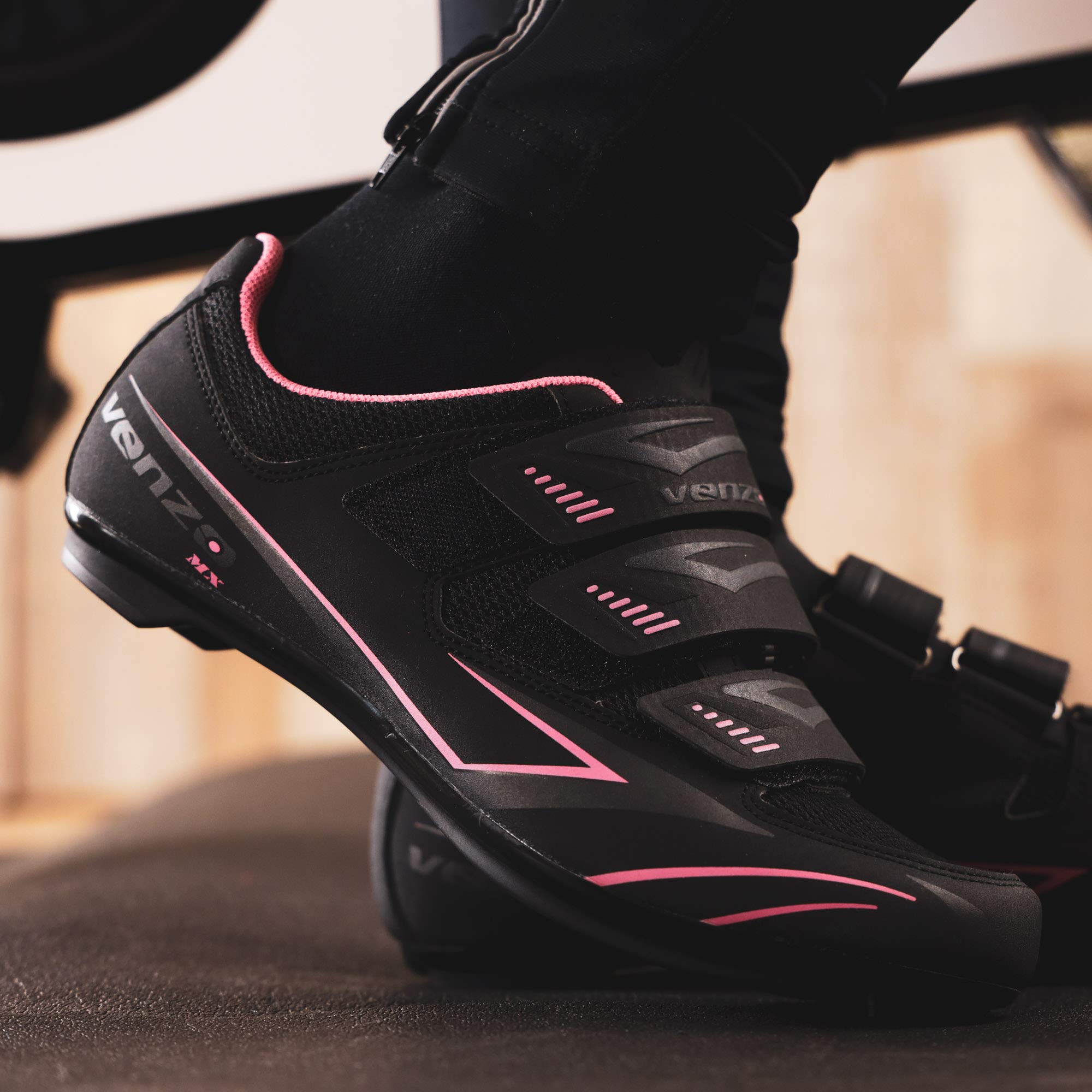 Venzo Bicycle Men's Road Cycling Riding Shoes - 3 - Image 7