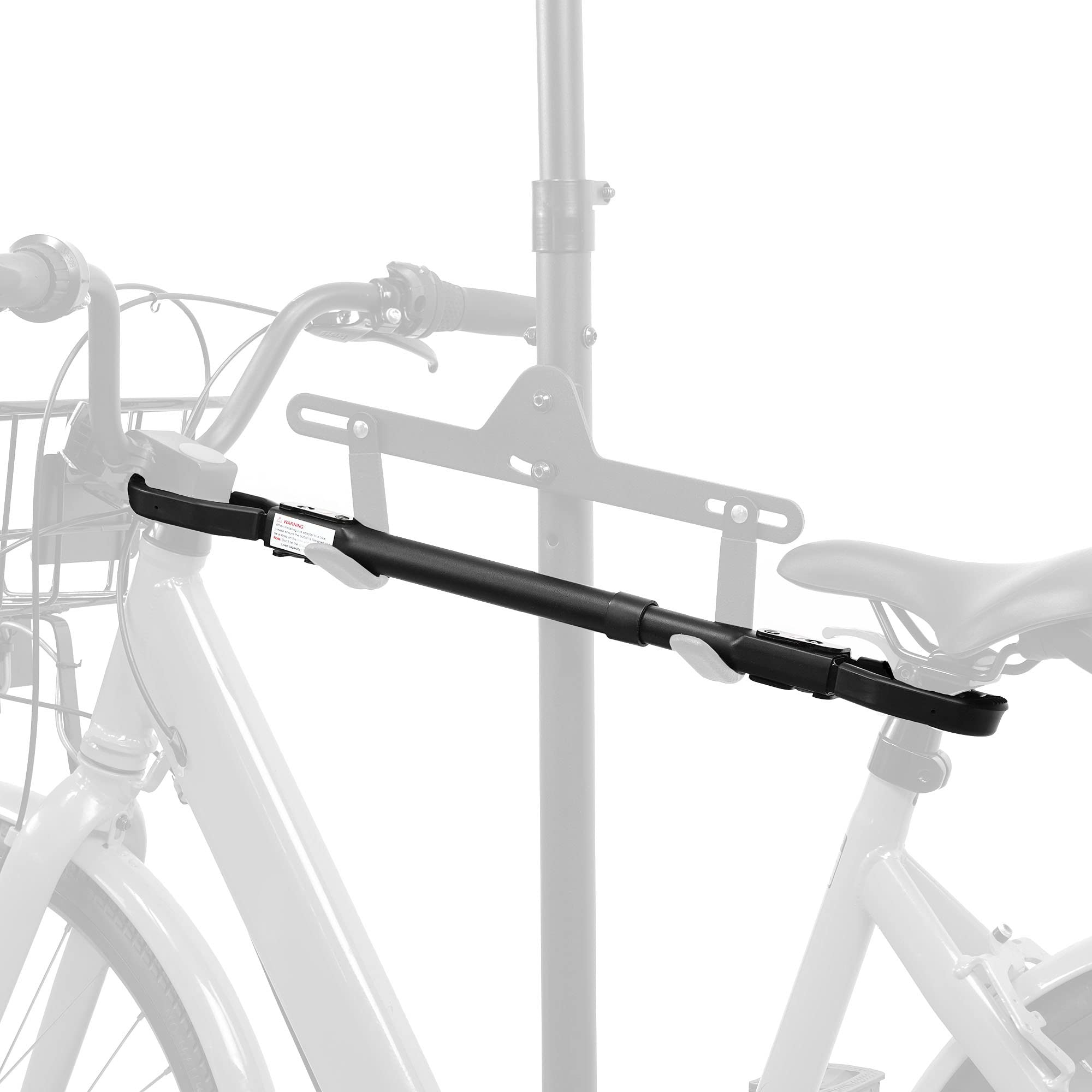 Venzo Bike Top Tube Cross-bar Frame Adjustable Adapter for Bike Car Rack or Home Storage Stand - Great for Y-Frame Kids Ladies Dual Suspension Cruiser MTB Road Bicycles - Capacity 18kg/39.7Lbs (1) - Image 7