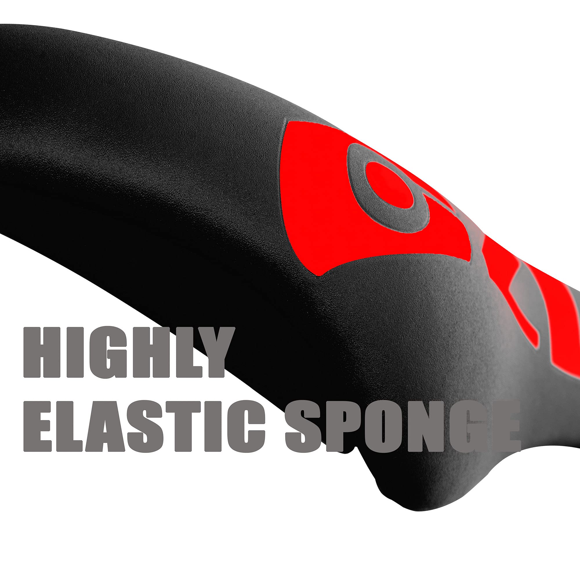 Venzo Comfortable Bike Bicycle Saddle Seat - for MTB, Road, Exercise, Trekking, Folding, Hybrid & Cruiser Bikes - XC Saddle Seat - Red - Image 5