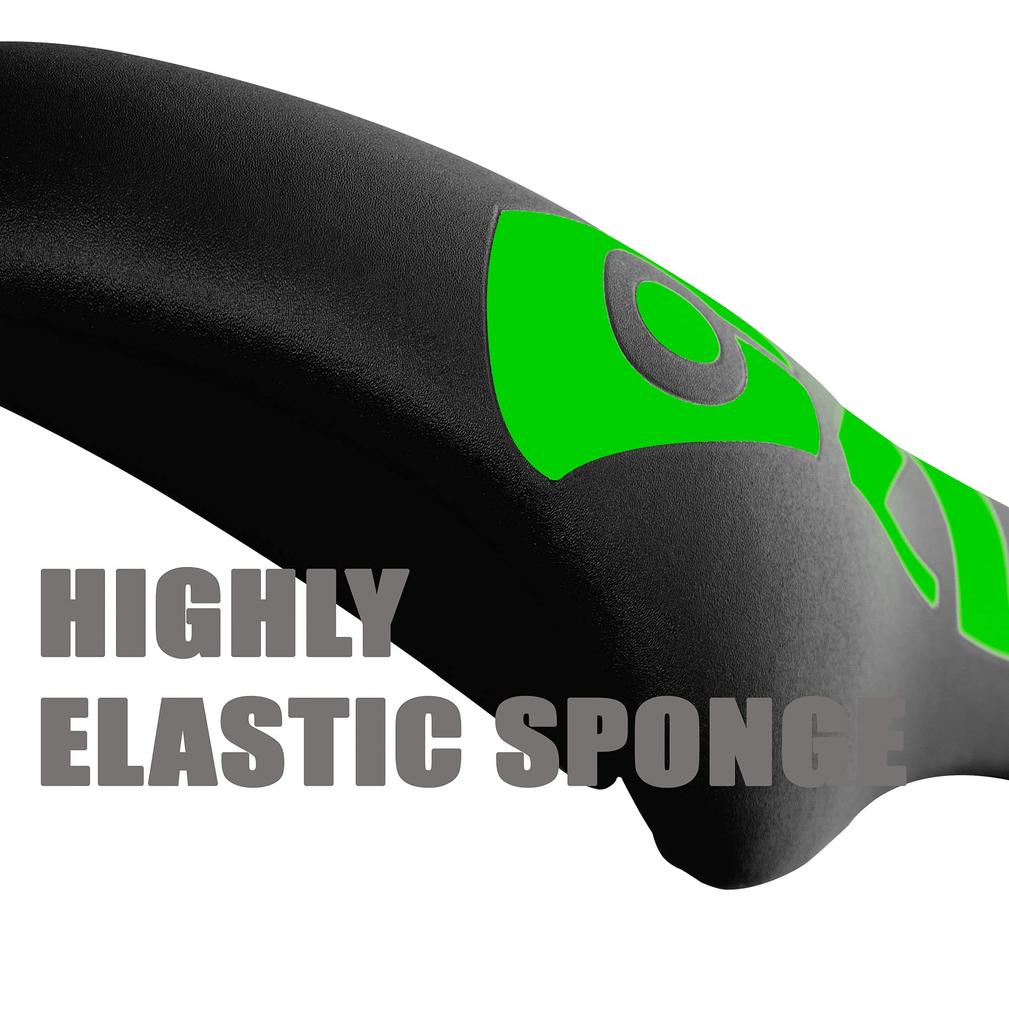 Venzo Comfortable Bike Bicycle Saddle Seat - for MTB, Road, Exercise, Trekking, Folding, Hybrid & Cruiser Bikes - XC Saddle Seat - Green - Image 5