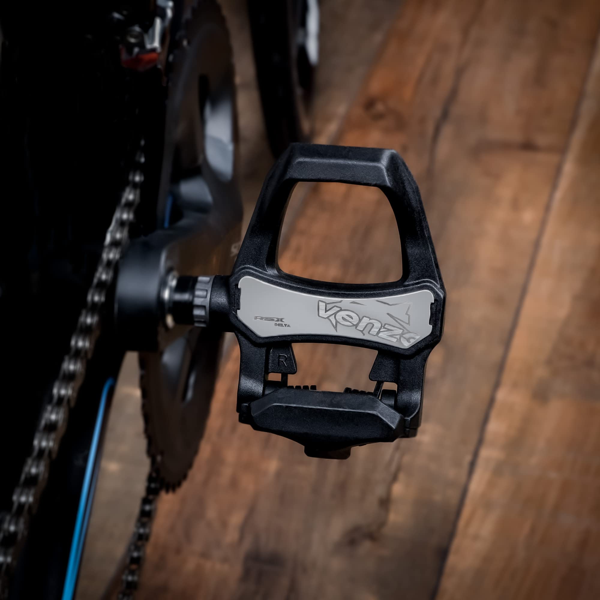 Venzo Compatible with Look ARC Delta Pedals - Sealed Bearings Cycling Road Bike Bicycle Clipless Tension Adjustable Pedals with 9 Degree Float Cleats - (NOT for Look KEO, SPD-SL & SPD) 9/16" - Image 9