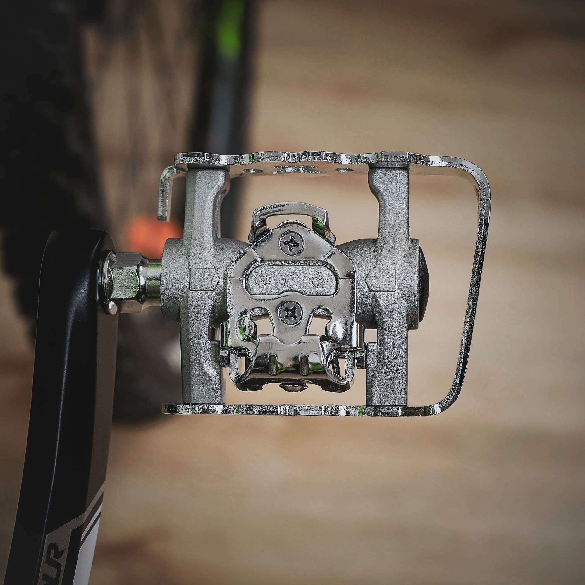 VENZO Multi-Use Compatible with Shimano SPD Mountain Bike Bicycle Sealed Clipless Pedals - Dual Platform Multi-Purpose - Great for Touring, Road, Trekking Bikes - Image 5