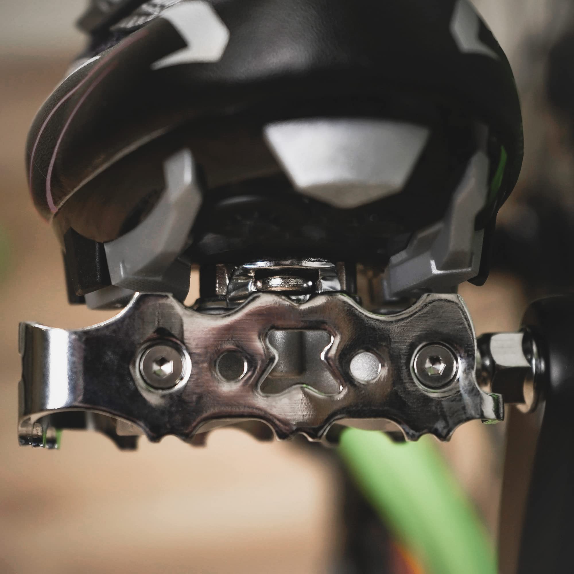 VENZO Multi-Use Compatible with Shimano SPD Mountain Bike Bicycle Sealed Clipless Pedals - Dual Platform Multi-Purpose - Great for Touring, Road, Trekking Bikes - Image 6