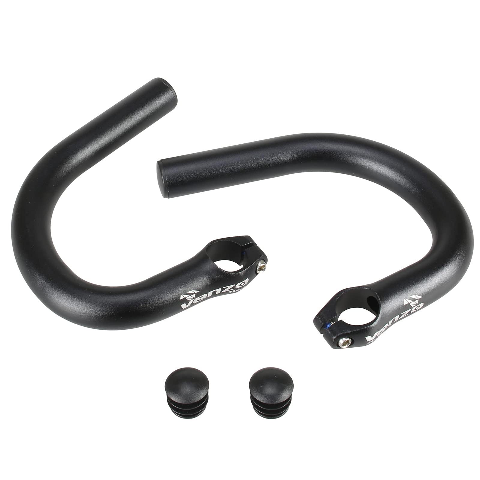 Venzo Road Bicycle Bike Adapter Handlebar Flat Bar to Drop Bar Ends - Mountain Bike to Road Bike Type - Image 2