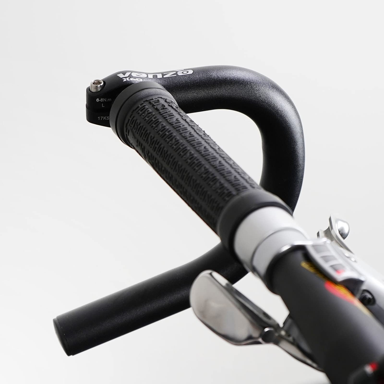 Venzo Road Bicycle Bike Adapter Handlebar Flat Bar to Drop Bar Ends - Mountain Bike to Road Bike Type - Image 4
